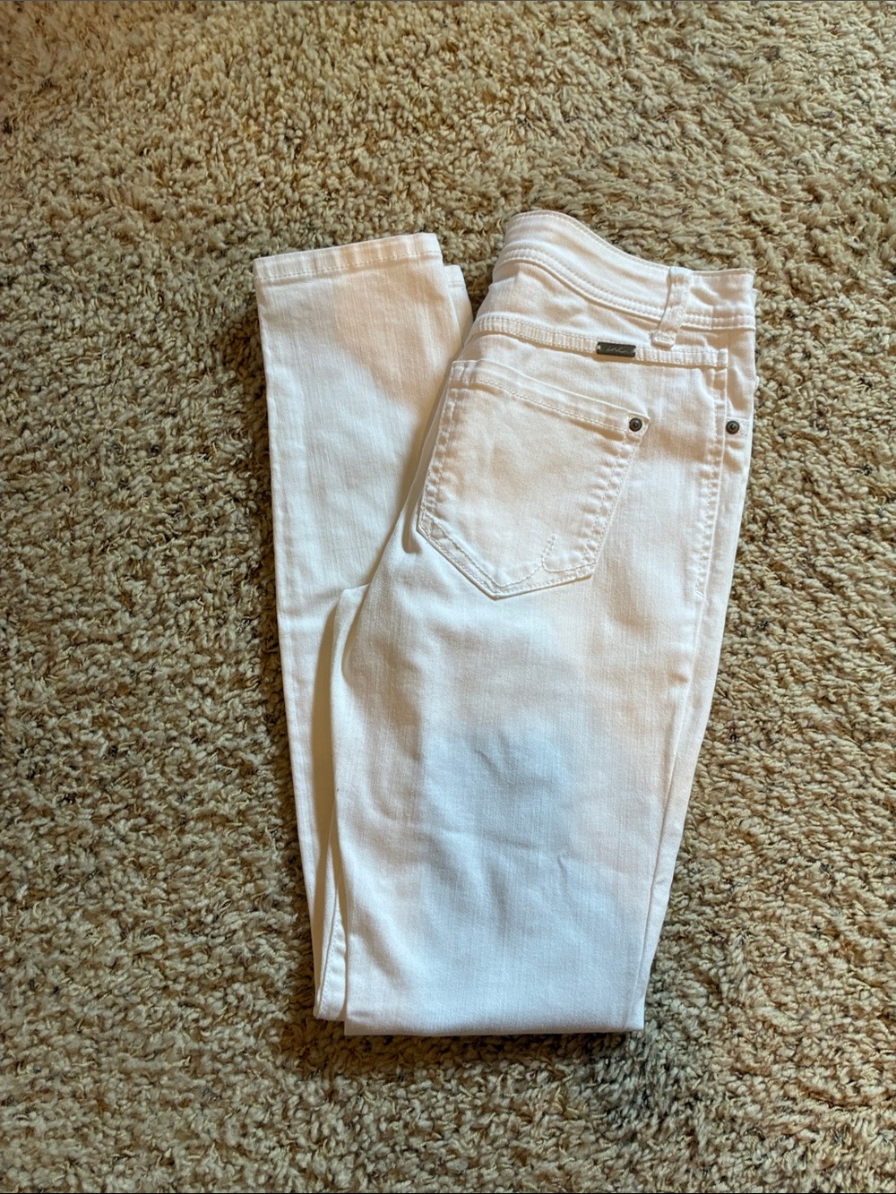 INC International Concepts White Skinny Jeans